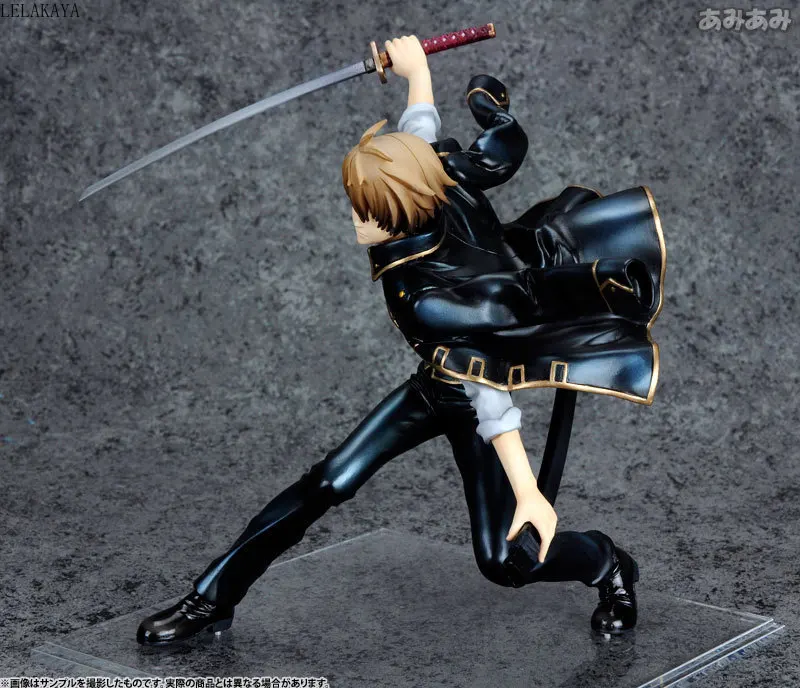 15 см Gintama Sougo Okita Turmoil версия модели ПВХ драгоценный камень Серебряная Душа