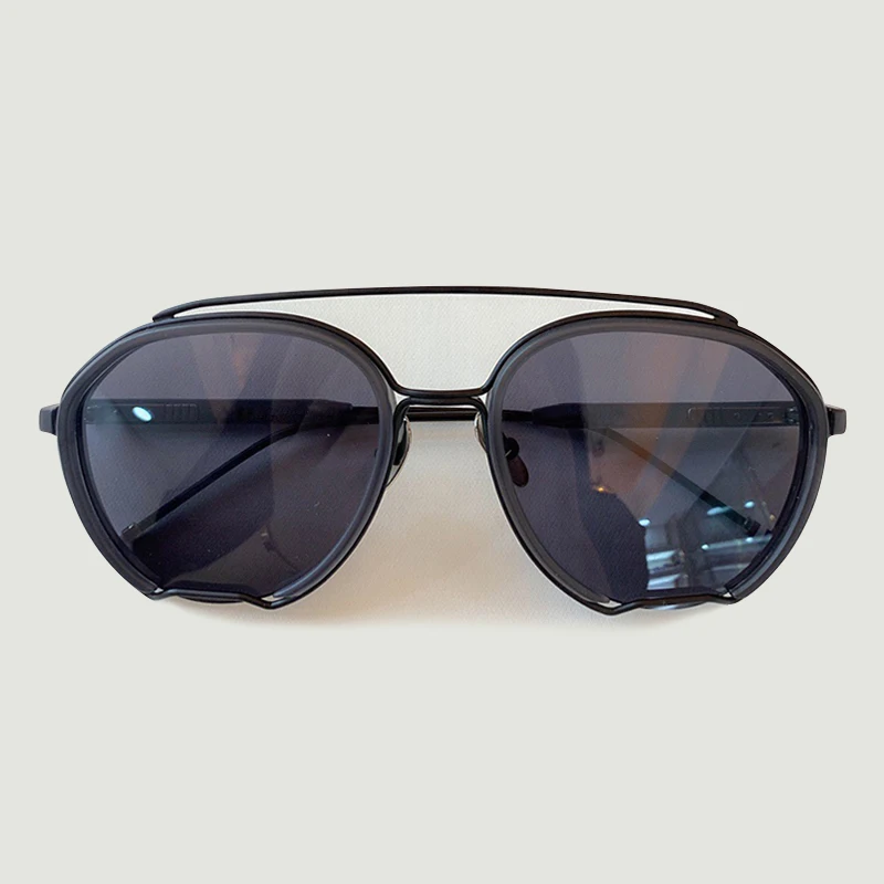 Vintage Small Sunglasses Women With Box Brand Luxury Mirror Sun Glasses UV400