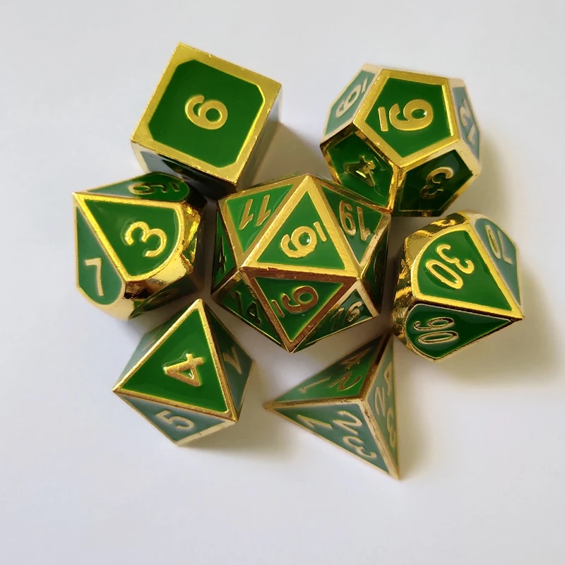 2019 игровые металлические кости DND factory для ролевых игр многофункциональный