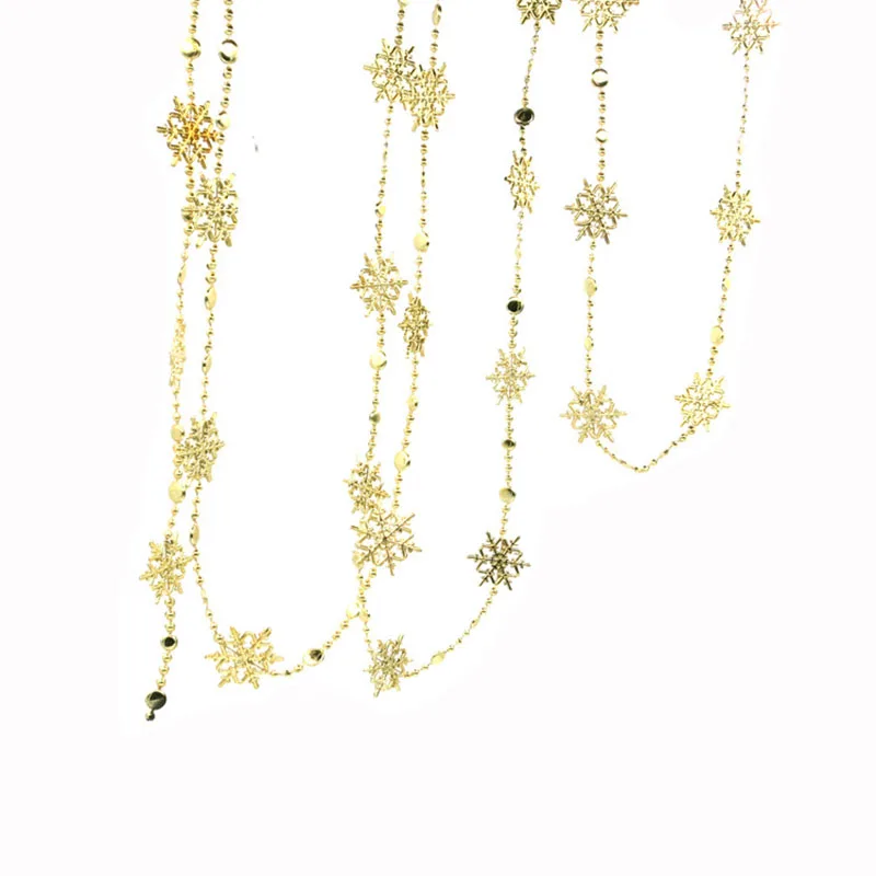 

Christmas Decoration Snowflake Chains Xmas Tree Hanging Ornament Holiday Display