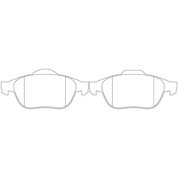 Disc pads front RenaultLaguna II 1.6i/1.8i/1.9DCi 01 d | Автомобили и мотоциклы