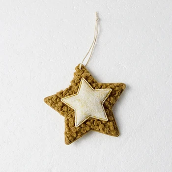 

9x9cm Five-pointed star pendant Christmas tree Pendant High quality New year
