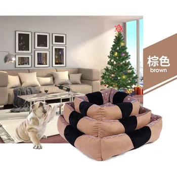 

Winter Warm Kennel Cat Nest Dog Cushion Teddy Pet Bed Small and Medium-sized Dogs Bed