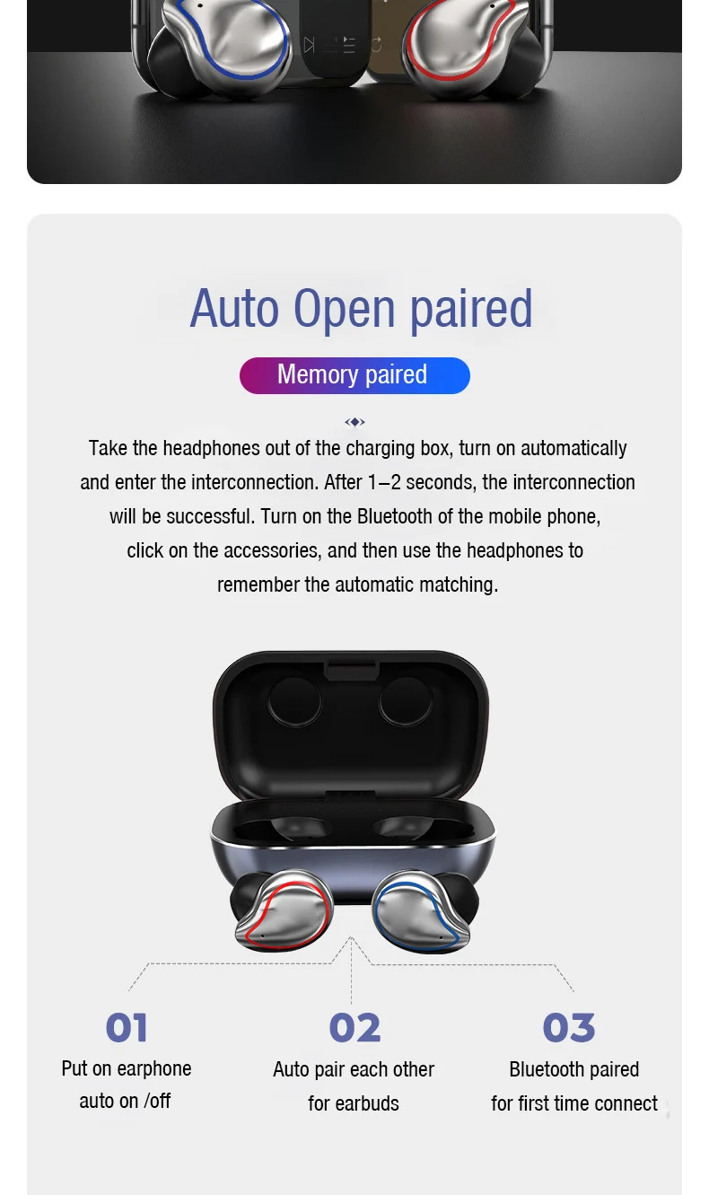 Fones de Ouvido Fone de Ouvido com Cancelamento de Ruído Fones de Ouvido de Toque à Prova Água de Freqüência 5.0 sem Fio Bluetooth Hi-fi de Toque à Prova d' Integral Tws Se9 bt 4 ouvido bluetooth sem fio cheio freqüência hi-fi