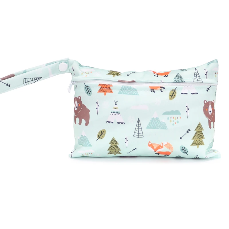 Bolsa húmeda reutilizable lavable para aperitivos, sándwich de fruta, 5,9x8,8 pulgadas, 1 ud.