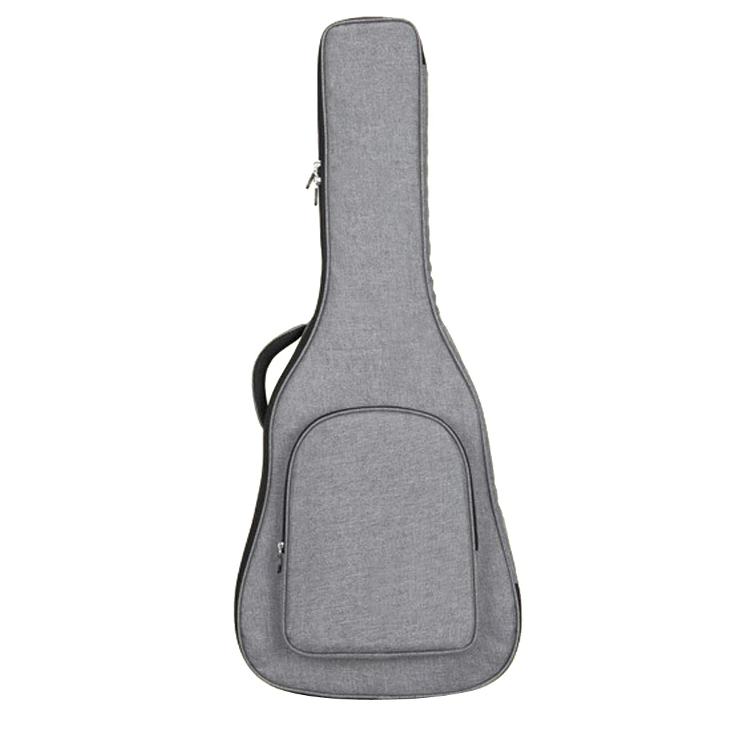 Gray Soft Case Bag Cover for 40/41inch Wooden Acoustic Guitar