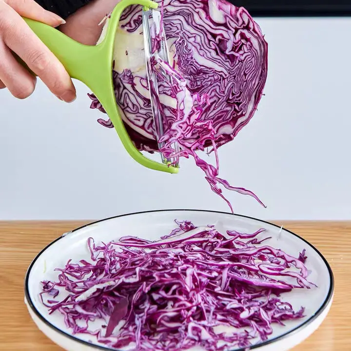 Wide Mouth Vegetables Cabbage Shredder Stainless Steel Fruit