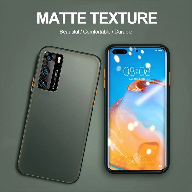 Противоударный чехол для телефона huawei P40 Lite P30 Pro honor 10i 20 pro lite мягкий силиконовый