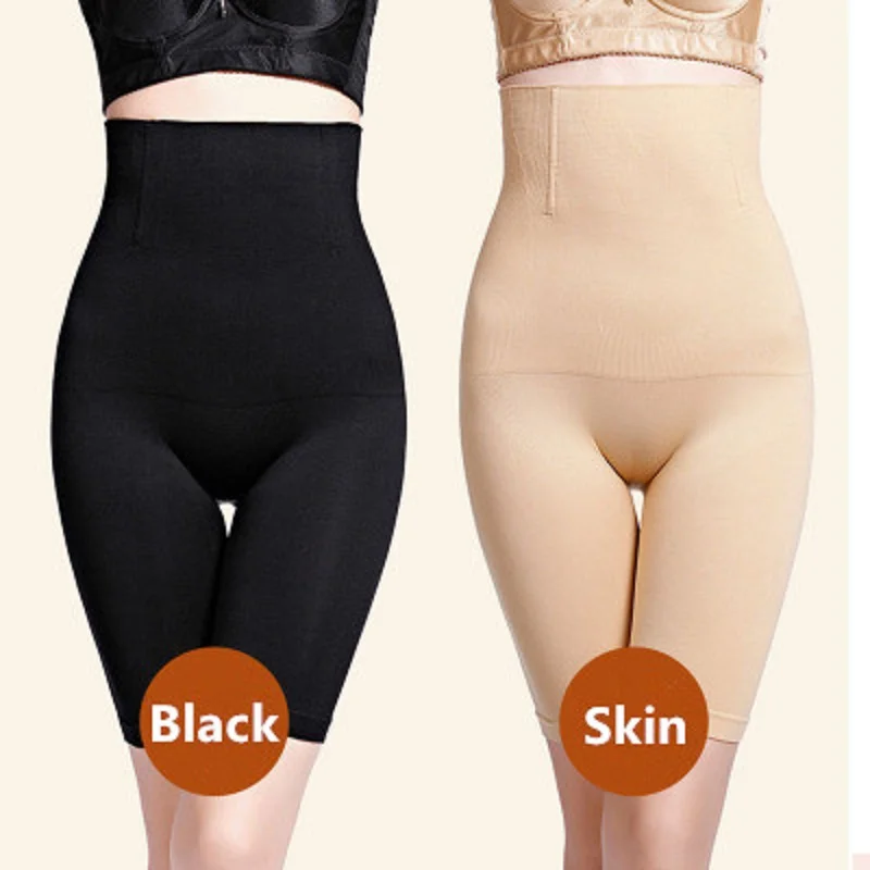 

2019 Seamless Belly Pants High Waist Body Shaping Pants Seamless Body Corset Hip Postpartum Belly Boxer Ladies Safety Underwear