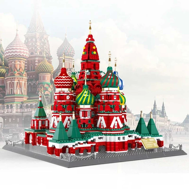 Toy Building Block Russia | Building Bricks Russia | Architecture