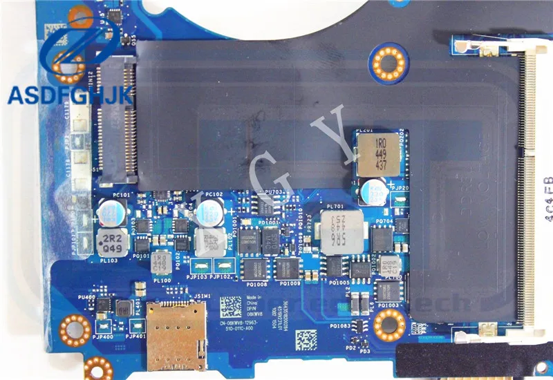 Материнская плата для ноутбука LA-9772P для Dell M4800 материнская плата 8KWV8 08KWV8 CN-08KWV8 DDR3 материнская плата тест нормально