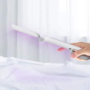 

Portable LED UV Cleaner and Bag Aluminum Foil Liner Disinfector Respira UVC Portable Ultraviolet Disinfection Lamp