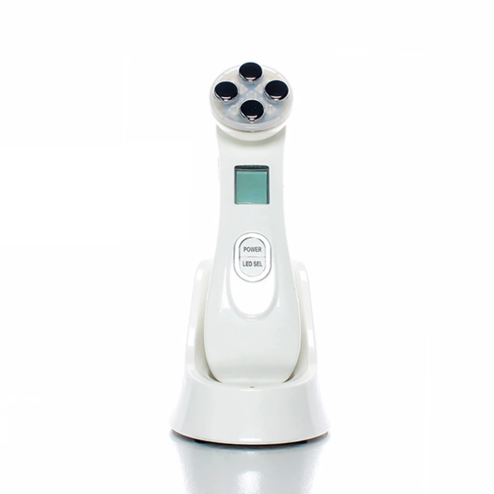 

Face Skin EMS Mesotherapy Electroporation Radio Frequency Facial LED Skin Care Device Face Lift Tighten Beauty Machine