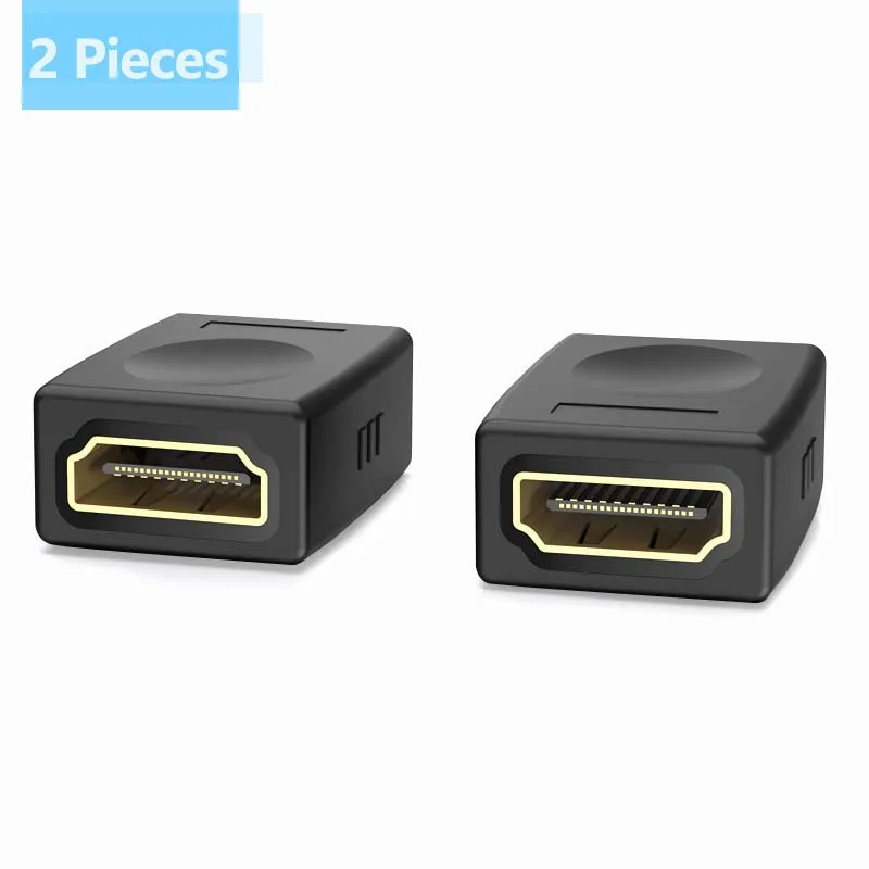 Vention HDMI удлинитель адаптер HDMI Женский Разъем 4k HDMI 2,0 удлинитель конвертер адаптер для PS4 монитор HDMI кабель - Цвет: 2 pcs