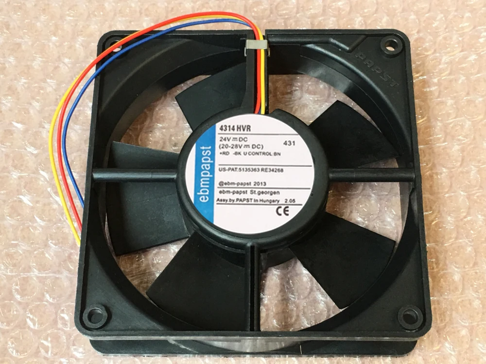 Для ebm-papst 4314HVR 4314 HVR DC 24V 8,2 W 120x120x32mm вентилятор охлаждения сервера