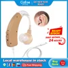 Appareil auditif Rechargeable Cofoe pour les personnes âgées perte auditive amplificateur sonore outils de soins d'oreille prothèses auditives réglables ► Photo 1/6