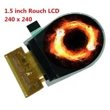 

1.5 inch colorful TFT LCD round screen 240240 Circle Display 36Pin ILI9331 Welding Solder Type QVGA 8080 MCU 8bit 16 bit
