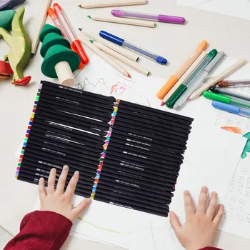 

48pcs Chic Durable Colorful Portable Simple Fineliner Pen Hook Line Pen Neutral Marker for Office School Home