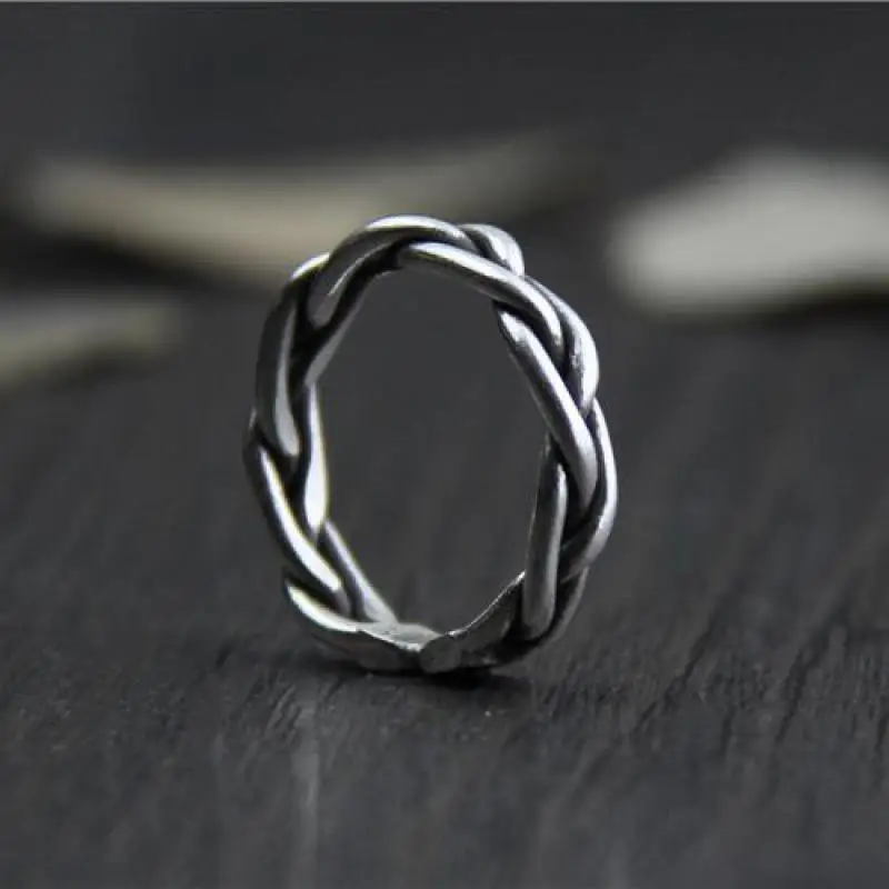 Женские винтажные кольца ручной работы из 100% 925 пробы серебра|925 sterling silver ring|sterling
