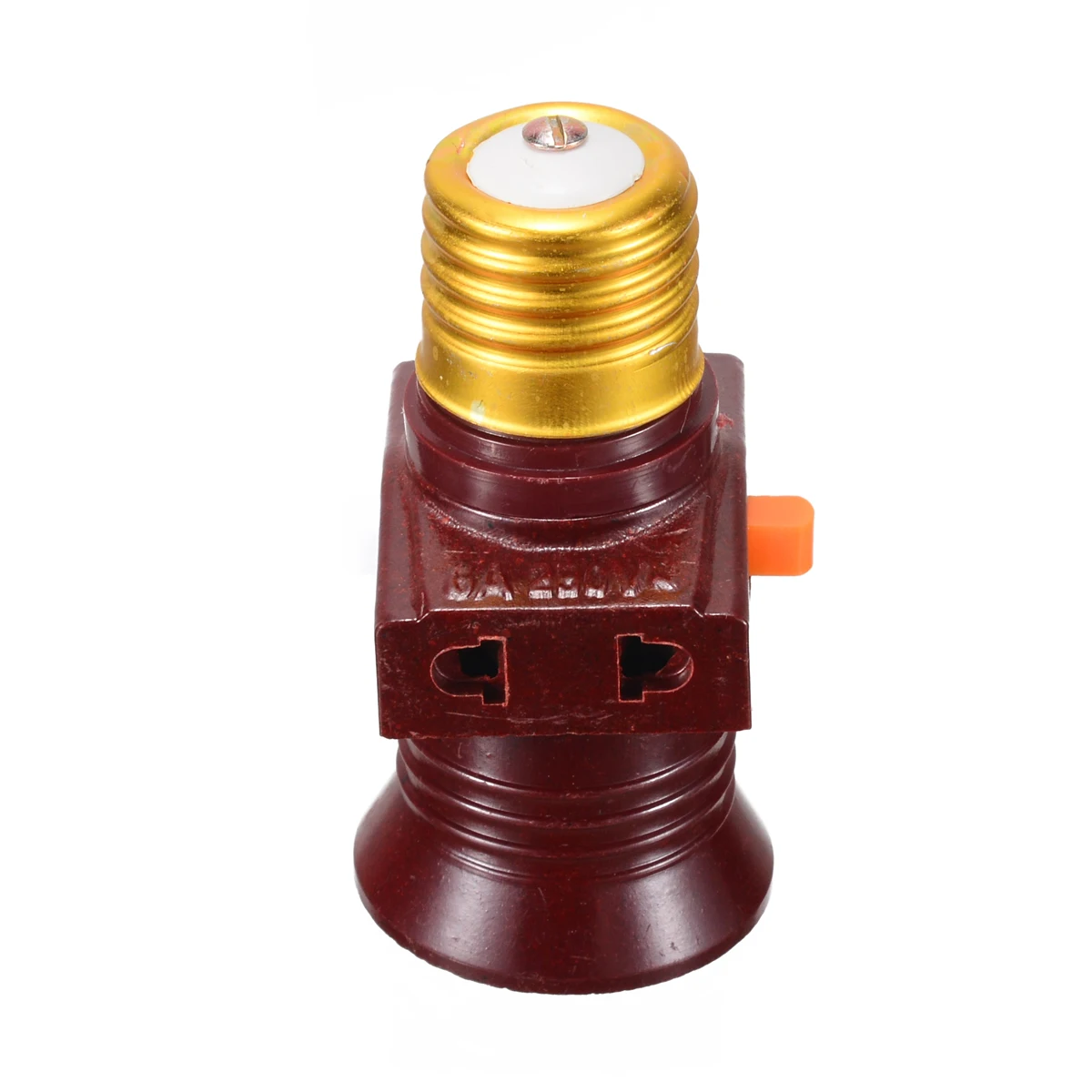 1pc Univesal 110-250V E27 Screw Base Light Bulb Holder Convert With Switch Lamp Socket New