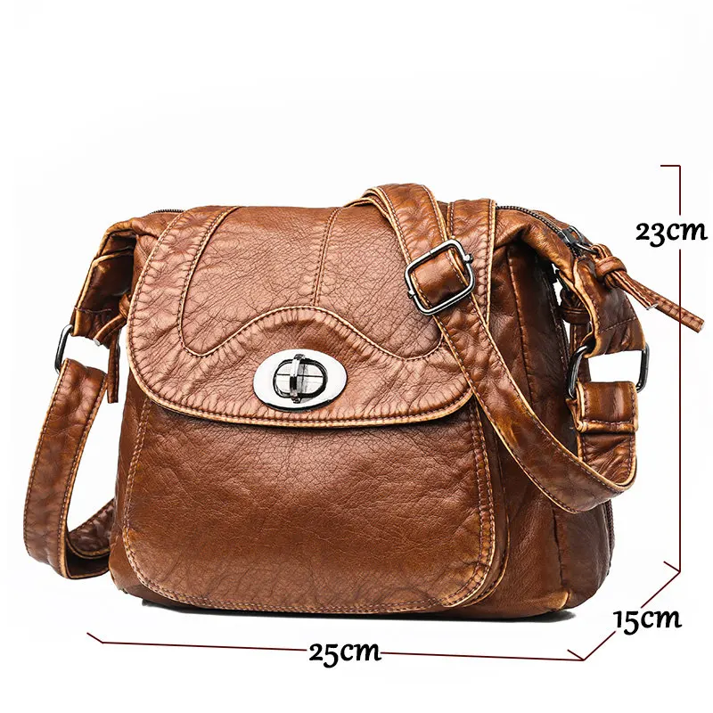 Koop KMFFLY Merk Designer Vrouwen Messenger Bags Crossbody Zachte PU Lederen Schoudertas Hoge Kwaliteit Vintage Vrouwen Tassen Handtassen Sac