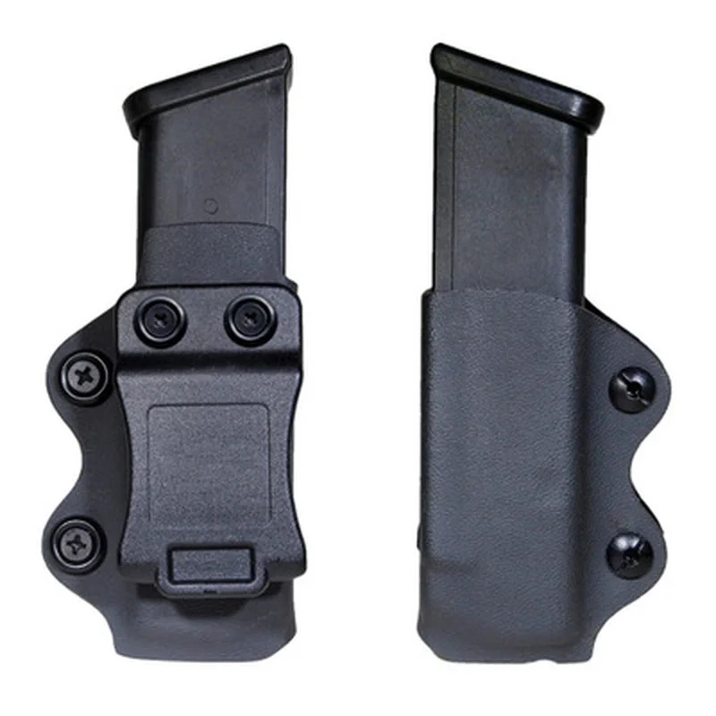 Buena Compra Funda para arma IWB/OWB, funda para revistas individual Mag, compatible con Glock 17 19 26/23/27/31/32/33 M9 G2C P226 USP, bolsa para revistas individual IWB OnwZeQq76bD
