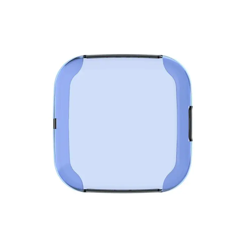 watch protective shell frame cover case for fitbit versa2 smart watch sleeve full-pack 6 colors men women watch protector