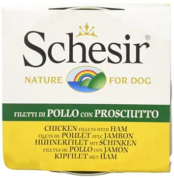 

SCHESIR DOG Aspik mit Huhn und Schinken 150g - Hundenassfutter