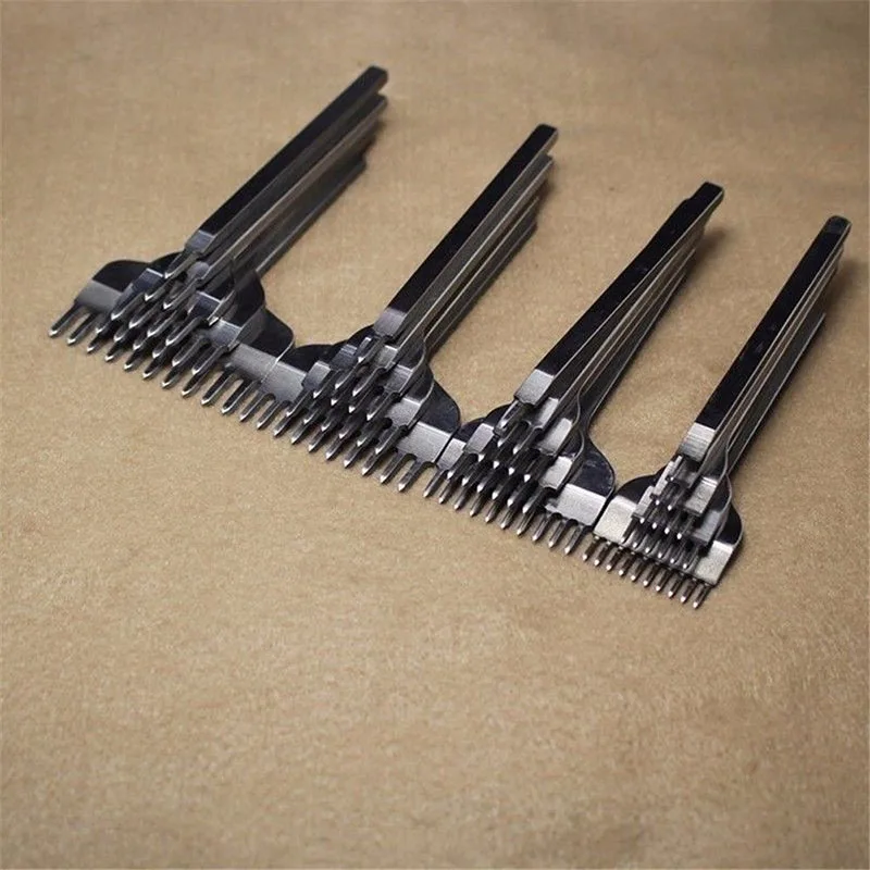 🔨 Juego De 10 Piezas De Cinceles, Punzones Y Granete (Asta) – Cr-Mo / Cr-V Con Protector De Manos Para Taller Y KFZ
