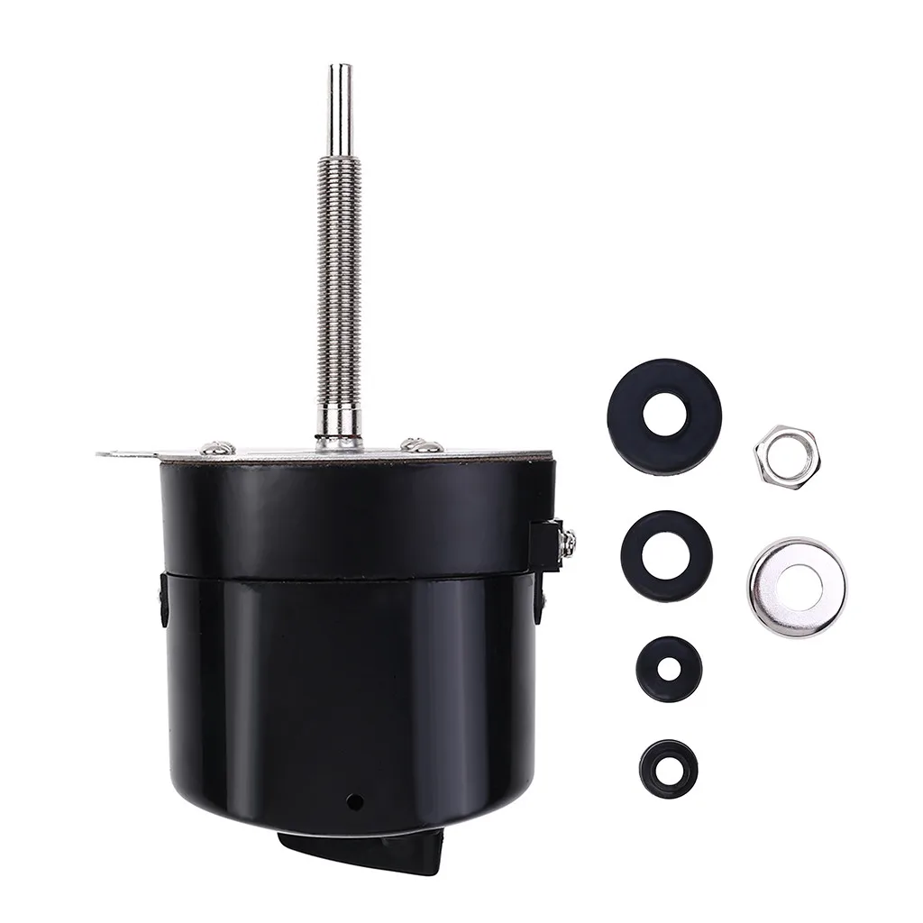 Limpiaparabrisas y Kaemma Motor de limpiaparabrisas Universal de 12 V para Motor de Jeep Tractor 110 Grados de Barrido rápido Negro