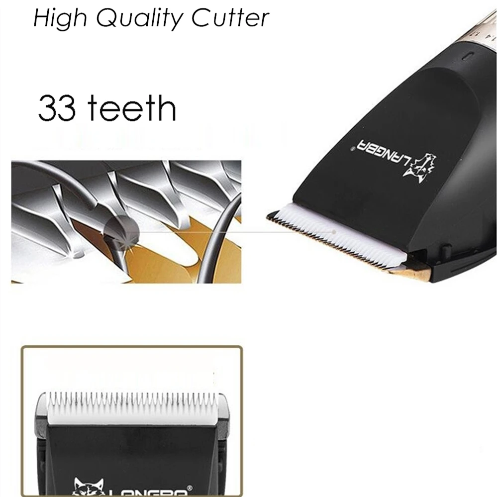 220V High Power Professional Pet Clipper Dog Hair Trimmer Grooming Pet Animal Cat Shaver Electric Scissors Mower Haircut Machine