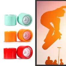 

1 Pair Skateboard Wheels 70/63x51mm Durable Super Cruiser Roller Wheels For Longboard Skateboard Dance Board Skate Accessories