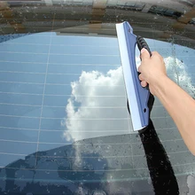 Автомобильное стекло силикагель материал стеклоочистителя D слово Лук Форма Очиститель скребок пластины удаление снега патч чистящие инструменты