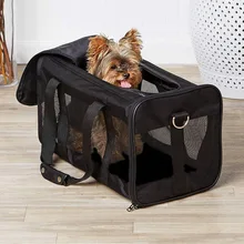 Черная мягкая переносная сумка для домашних животных, розовая сумка для собак, переноска для кошек, переноска для путешествий, дышащая Сумочка для домашних животных