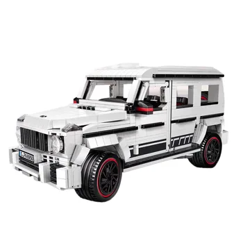 

1048Pcs 1:16 DIY Moc Small Particle Assembly Pickup Truck Building Blocks Model Gift Birthday Gift For Over 8+ - Static Version