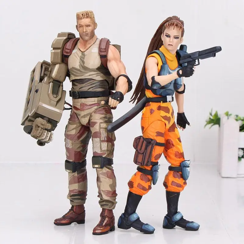 

NECA Alien VS Predator Dutch and Linn Action Figure Toys anime Doll Gift