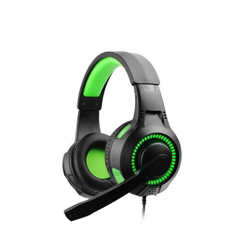 200CM Headphone Luminous Earphone Gaming Headset Mic Headphones With Stand For PC Laptop PS4 Slim Pro Xbox One