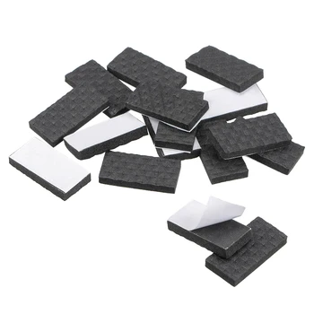 

uxcell Furniture Pads Adhesive EVA Pads 30mm x 15mm Black 16Pcs