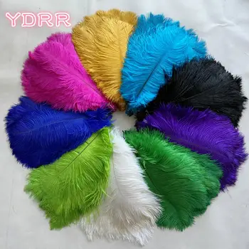 

First Class Ostrich Feathers Colorful Wedding decorative feathers white plumes for wedding table centerpieces