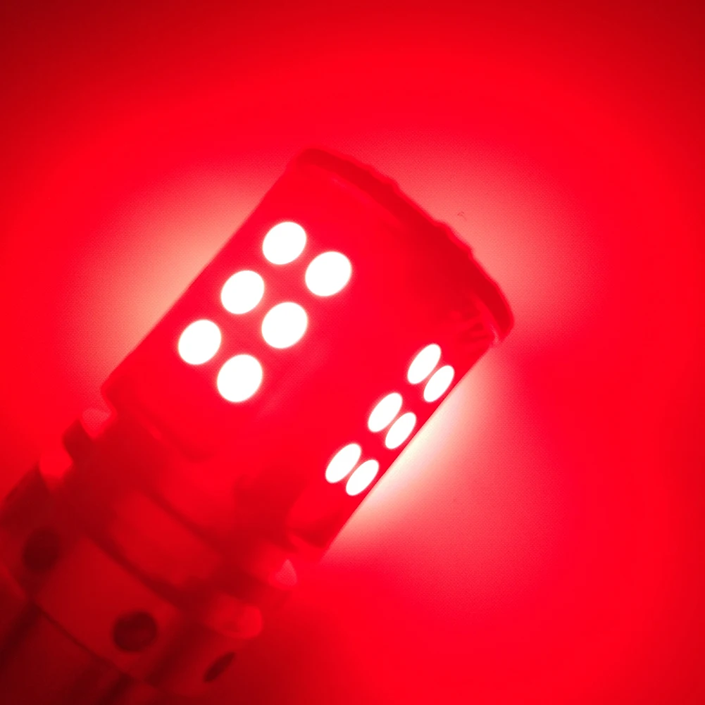 2x сигнал нет Hyper Flash 32smd 3030 двойной луч 1157 BAY15D 10-30 в Canbus Авто стоп резервного копирования задний фонарь светодиодная для парковки машины лампа