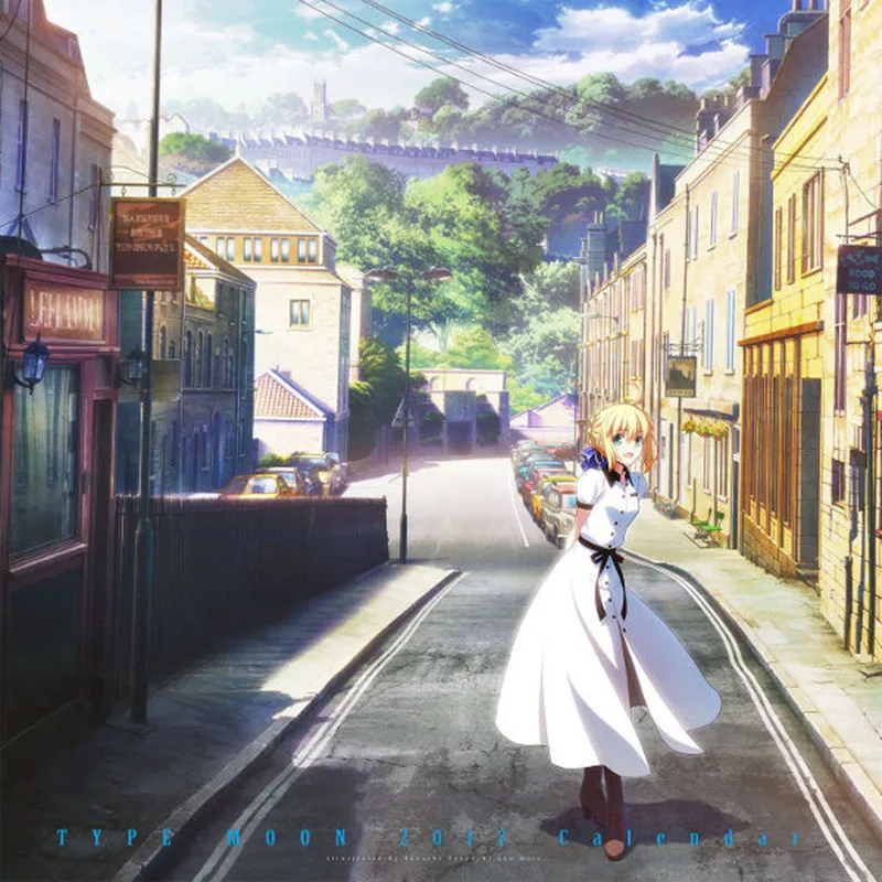 Aniplex+ Fate/Stay Night SABER Al Anatolia Великобритания Дневник для путешествий Ceiba Garage Kit