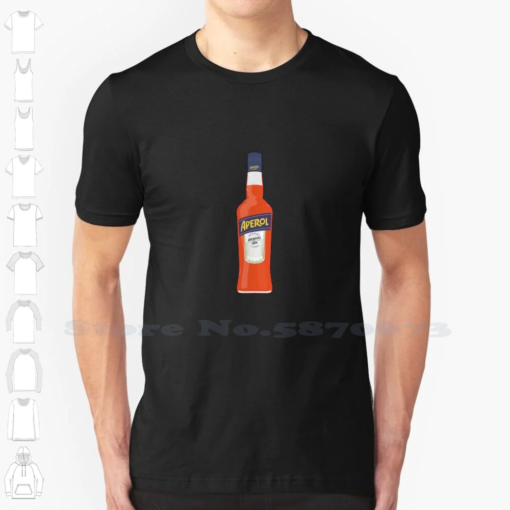 Bottiglia Di Personalizzato Divertente Vendita Calda Tshirt Spritz Liquore Liquore Campari Spritz Soda Soda Acqua Champagne Prosecco Cava