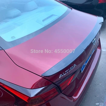 

For Nissan New Altima Teana 2019 ABS Plastic Primer Color Exterior Rear Spoiler Tail Trunk Boot Wing Decoration Car Styling
