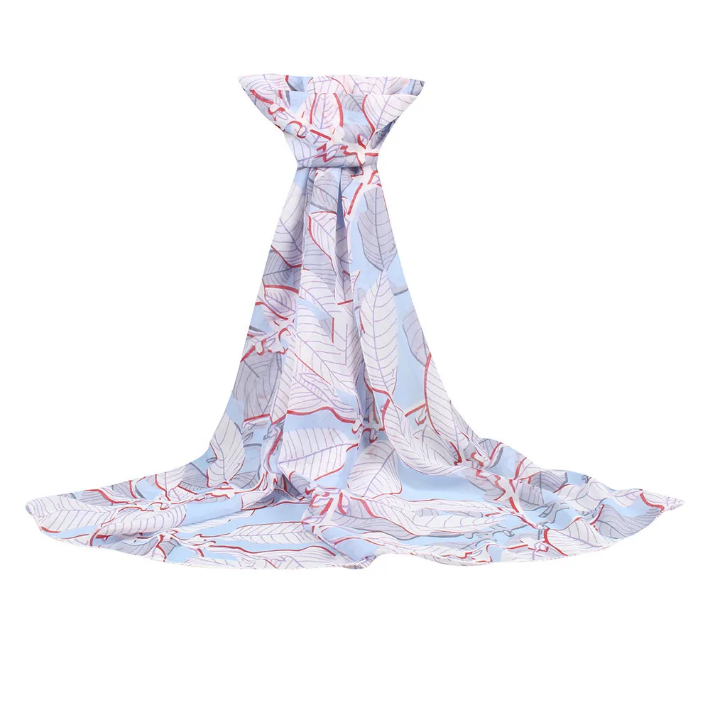 Floral Print Retro Head Neck Silk Satin Scarf Large Shawls Women Sunscreen Printed Soft Chiffon Shawl Wrap Wraps Scarves | Аксессуары