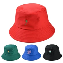 Летняя кепка s Панама рыболовная Панама креативная вышивка Панама унисекс Складная кепка хип-хоп