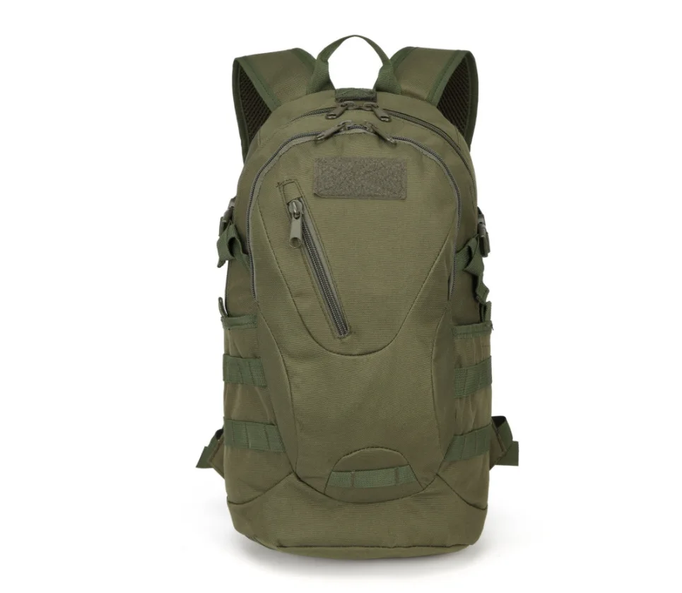 green Открытый Дорожный рюкзак Воробей тактический рюкзак 20L велосипедная сумка атака штурмовая камуфляжная альпинистская сумка - Color: green