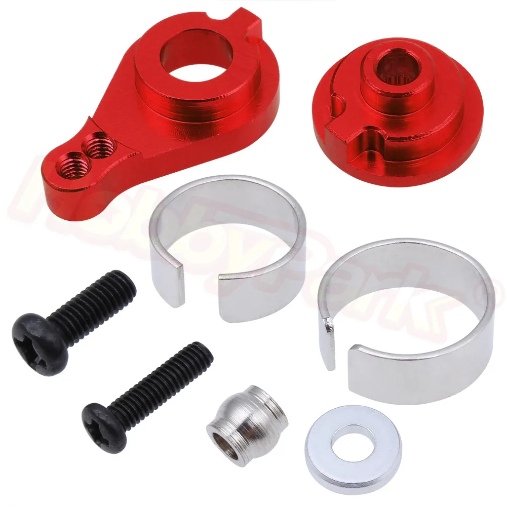 Алюминиевый рулевой сервогудок 0033 для WLtoys 12428 12423 1/12 пульт дистанционного