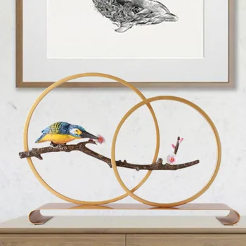 

New Chinese style household art sets hotel sitting room TV ark porch study decoration home decoration accessories