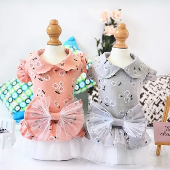 

Pet Clothes Dolls Dress Clothing For Dog Sundress Dog Dresses Doggie Accessories Clothing For Dog Tulle Puppy Accessories