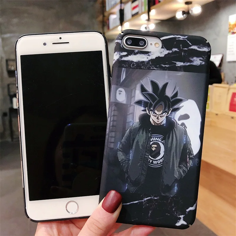 VOZRO Dragon Ball Телефон чехол для iPhone 6 6s 7 8 Plus X Xr Xs Max Чехлы для телефона аксессуары сумка